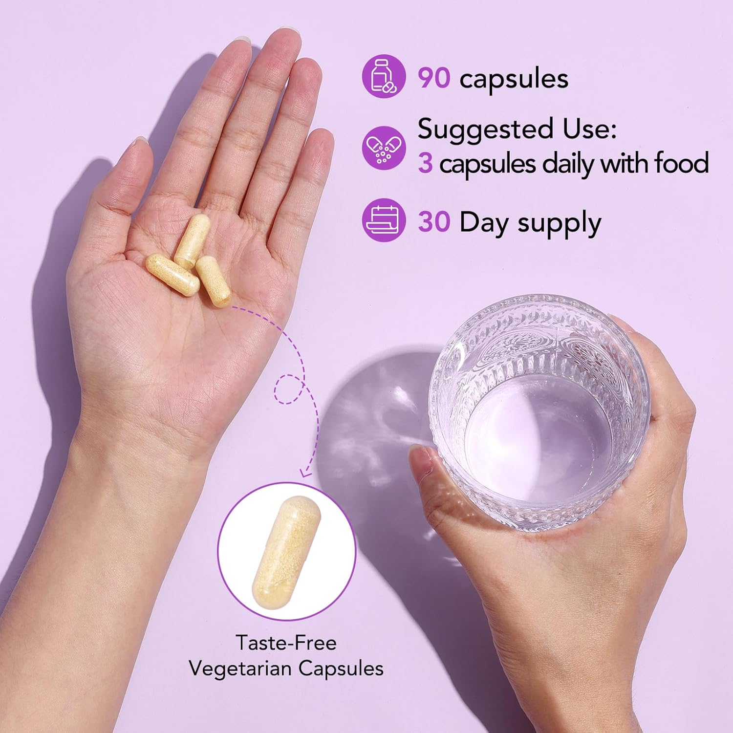 Premom Inositol Plus - 2000mg Myo-Inositol & 50mg D-Chiro Inositol, CoQ10, Folate & Vitamin D3-40:1 Ratio - Supports Hormonal Balance, Ovarian & Reproductive Health - 30 Day Supply - Image 2