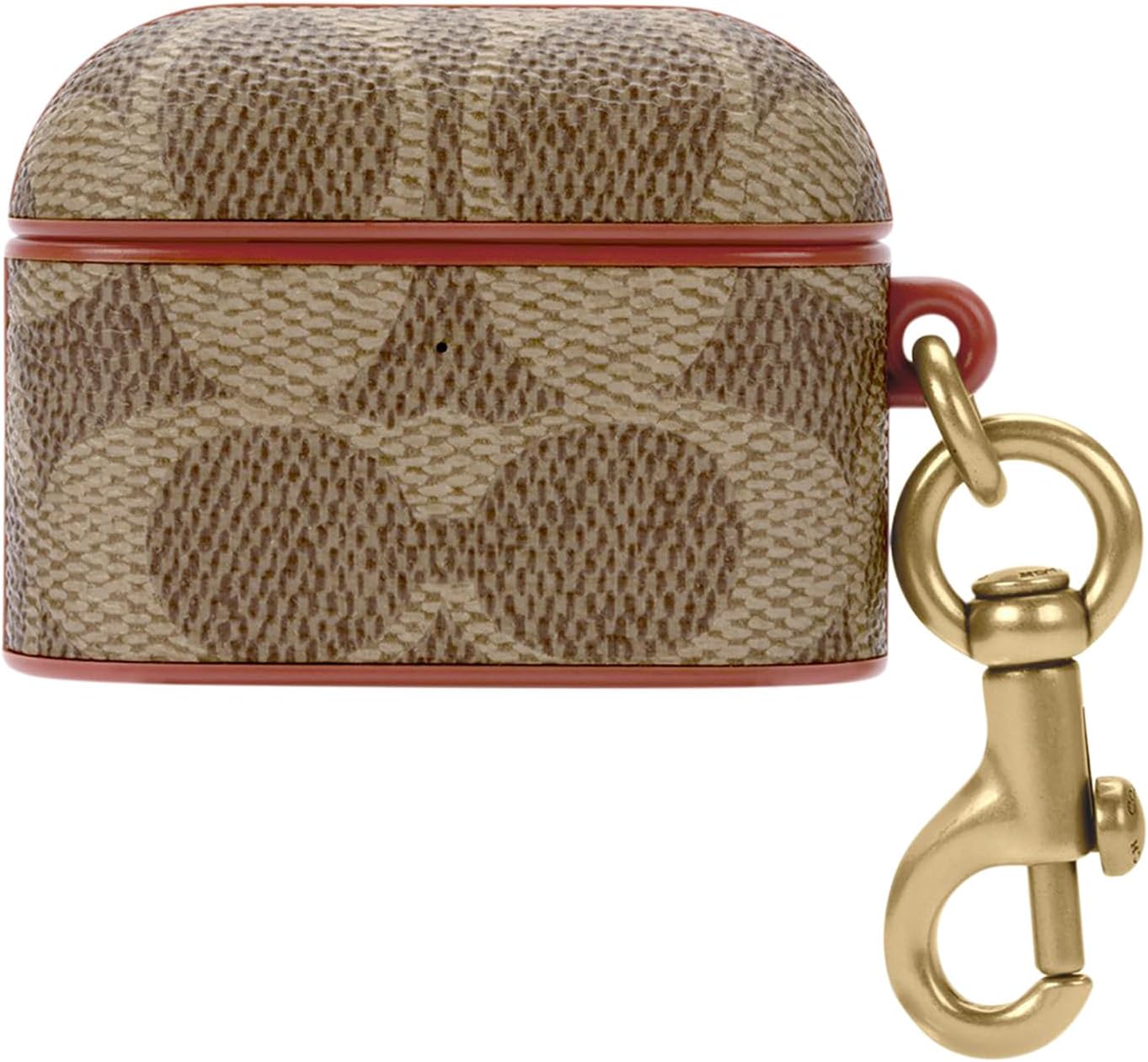 Coach Signature AirPods Pro Case - Compatible with AirPods Pro 2nd / 1st Generation - Signature Tan