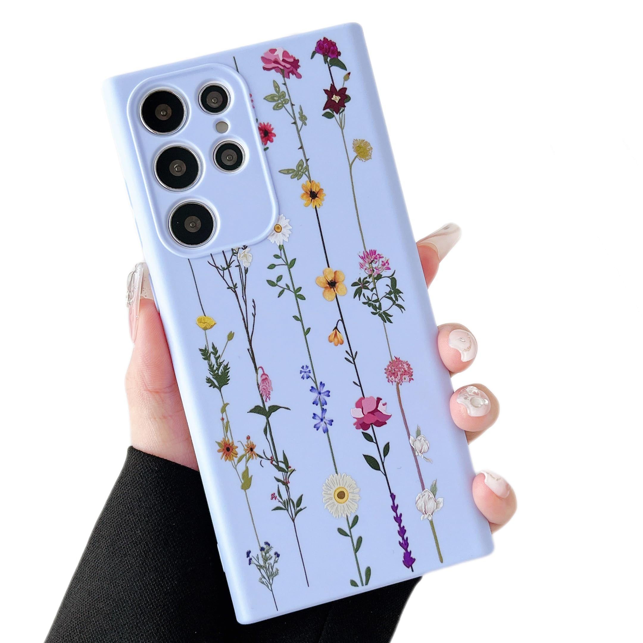 ZTOFERA Hülle für iPhone 14 Plus/15 Plus (6,7 Zoll), Klar Sc