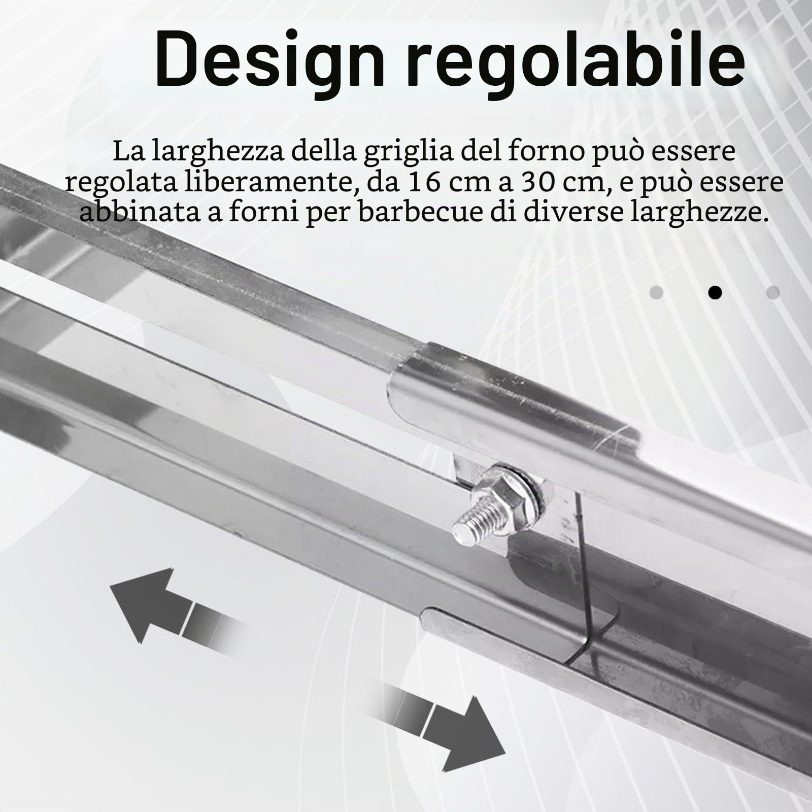 Girarrosto Elettrico, Spiedo Girevole Per Barbecue In Acciaio Inox 50 cm Con Motore USB Accessorio Schaschlik 9 Fori Con 9 Spiedini 5 Giri/Min Larghezza Regolabile Accessori Per Grill Da Giardino