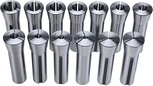 Miniatura 3 de Precision R8 Juego de 13 pinzas de molino endurecidas T.I.R. Torno de 0.0006" (1/8" a 7/8") Soporte para portabrocas