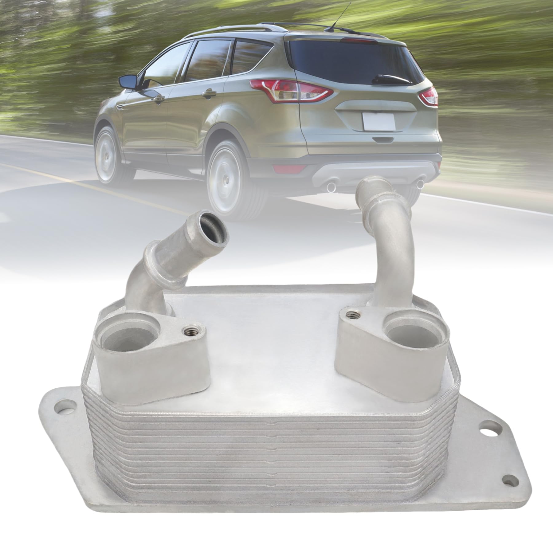 USTAR Automatic Transmission Oil Cooler Compatible with Ford Escape 2007-2016 1.6L 2.0L 2.5L 3.0L Replace CV6P-7869-AE CV6P7869AE 5165817 91115