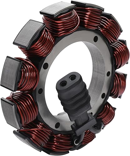TCT-MOTORPARTS Bobina de estator Magneto para Harley Softail y Dyna 1989-1999, Touring (modelos no EFI) 1989-1996