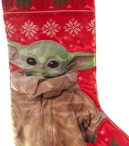 Miniatura 2 de Kurt Adler Star Wars The Child Baby Yoda - Calcetín para bebé, 19 pulgadas de altura, multicolor, poliéster