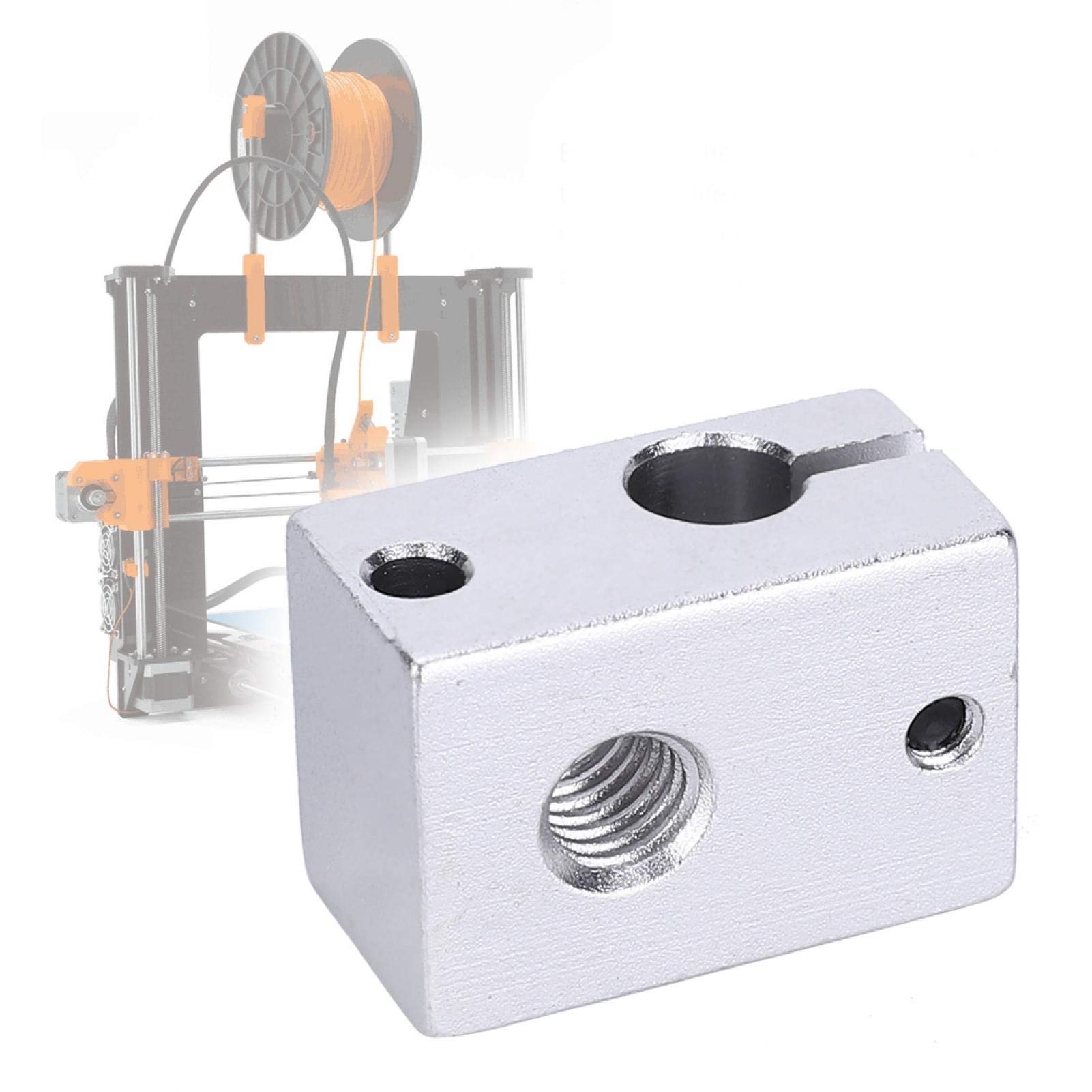 DOUKIKI 3D Printer Parts Accessory Heater Block Industrial Supplies 5pcs for Printer Machine Equipment