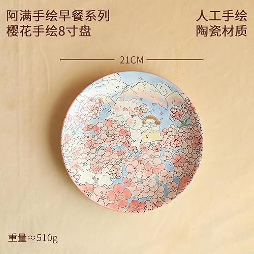 Miniatura 2 de 16.9 fl oz17oz Conejo Desayuno Cerámica Taza Creativa Dibujado a Mano Desayuno Desayuno Café Leche Taza de 8 pulgadas