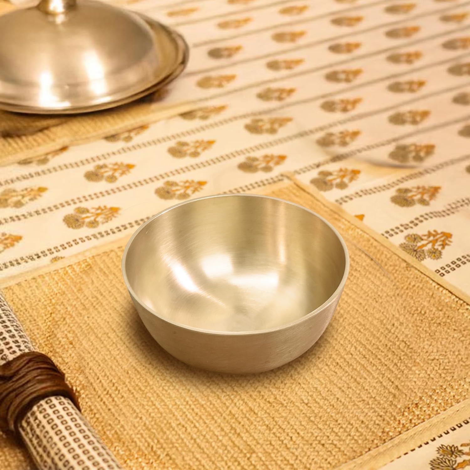 Ekhasa Kansa Bowl - Pure Bronze for Wellness -1