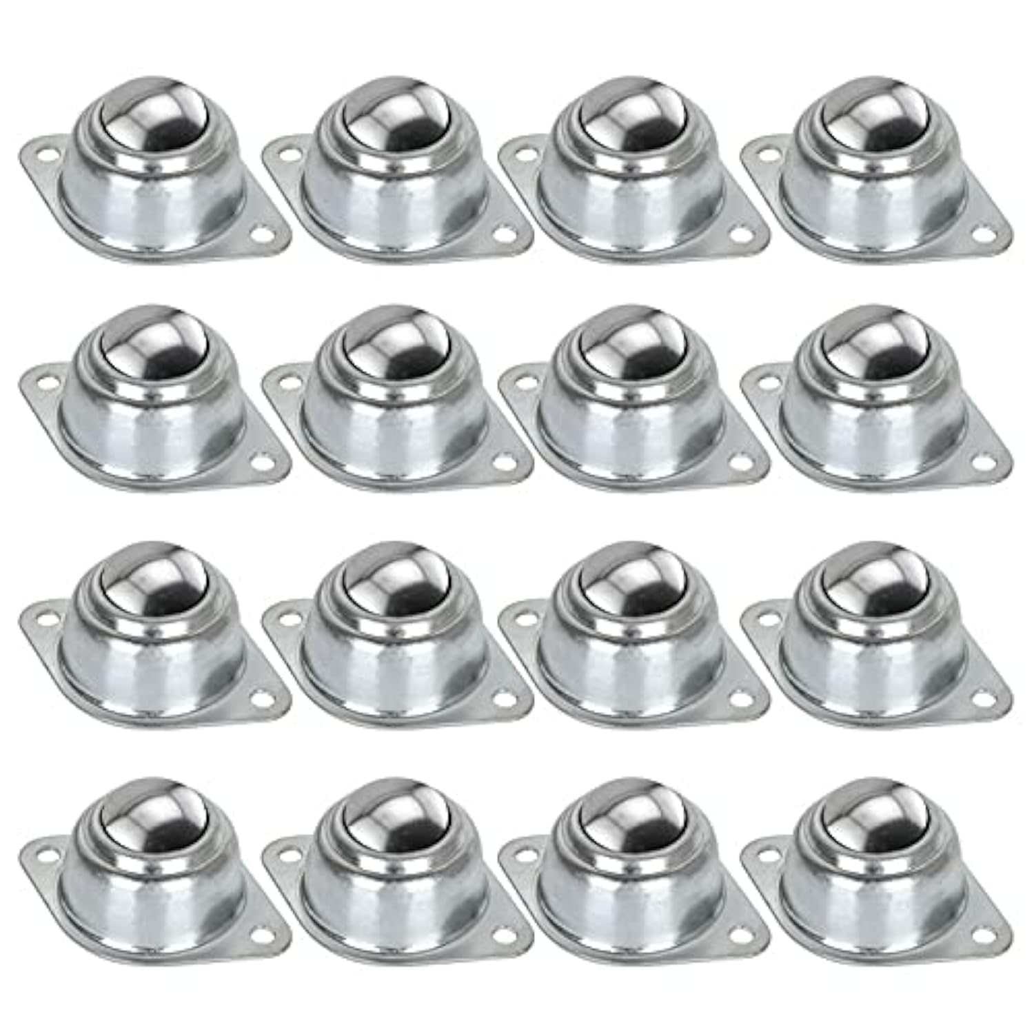Ziqi 16 Pack 34 Roller Ball Transfer Bearings, Transfer