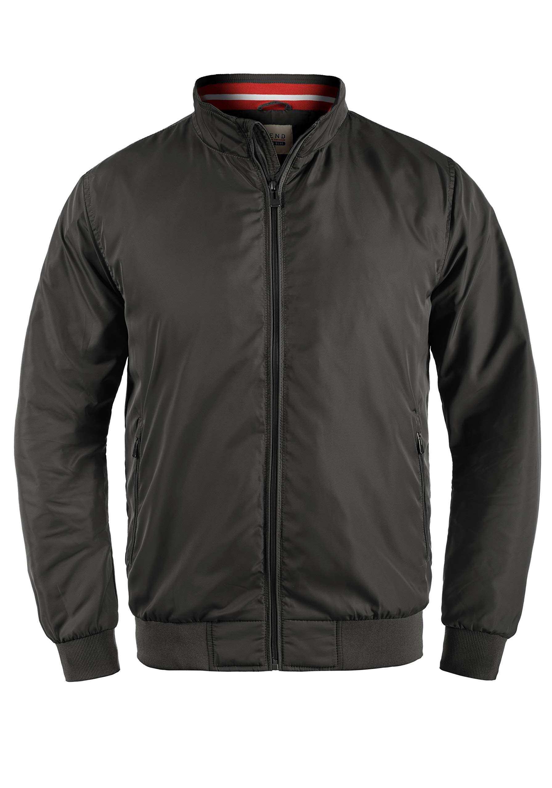 BLEND BHZyklo Homme Veste Softshell Veste Fonctionnelle Veste mi-Saison avec col Montant Poches zippées Regular Fit