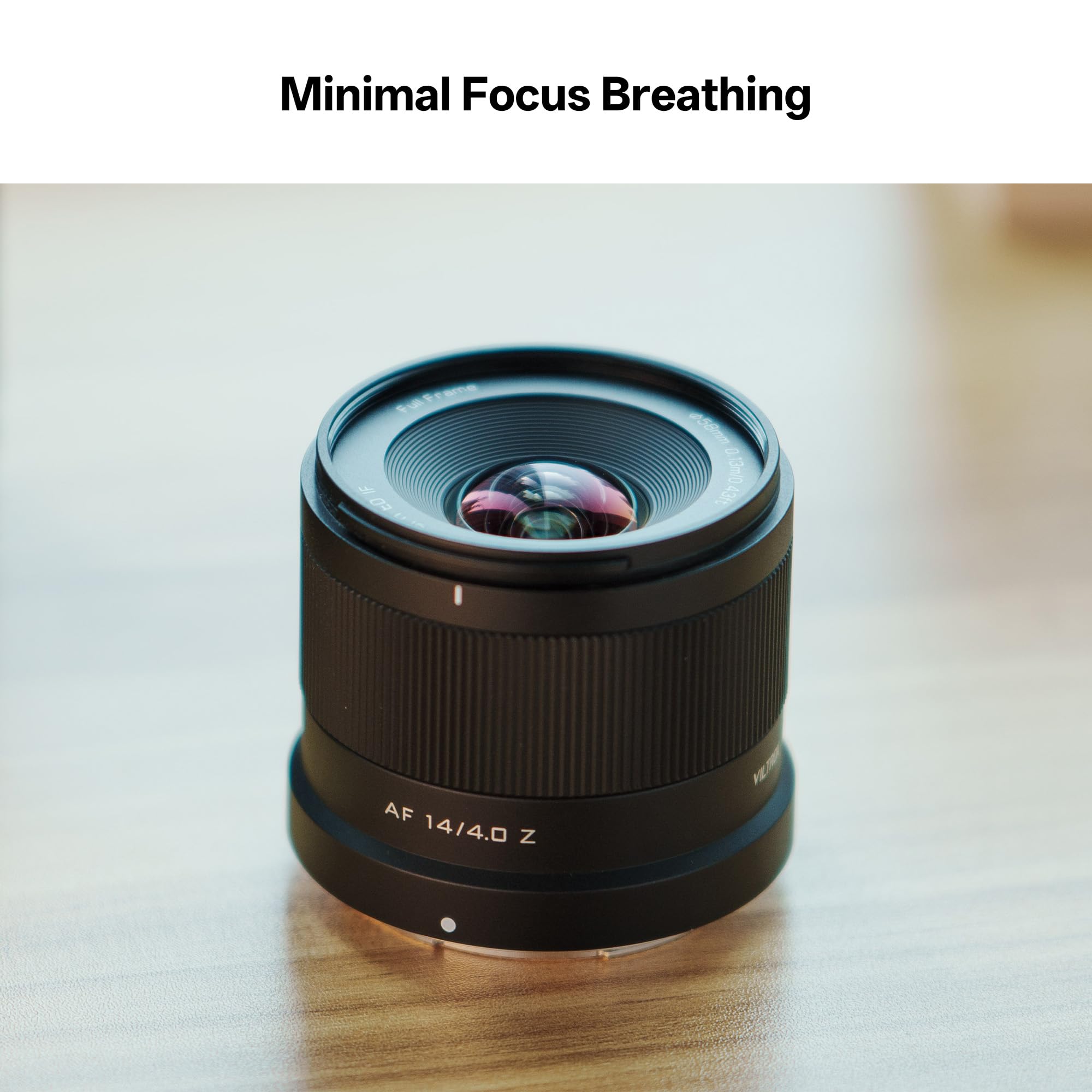 VILTROX 14mm F4.0 Z-Mount Obiettivo per Nikon, Full Frame Grande Apertura Ultra-Grandangolare Messa A Fuoco Automatica Primo Obiettivo Compatibile con Fotocamere Nikon Z-Mount Z5 Z50 Z50II Z6