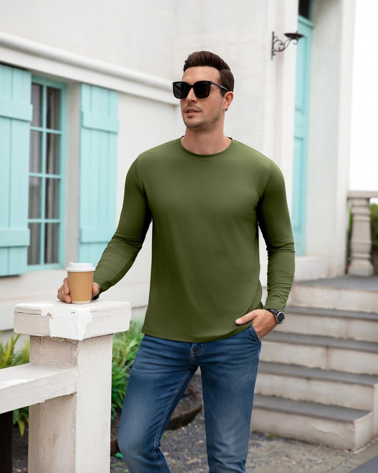 Boyzn Confezione da 2, 3 o 4 magliette da uomo basic in cotone, casual, leggere, estive, a maniche corte, casual, da uomo, con scollo rotondo