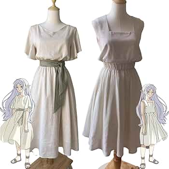 コストモ製 女性M フリーレン コスプレ衣装 Amazon.co.jp: [Xiannushen璽安女神] 葬送の