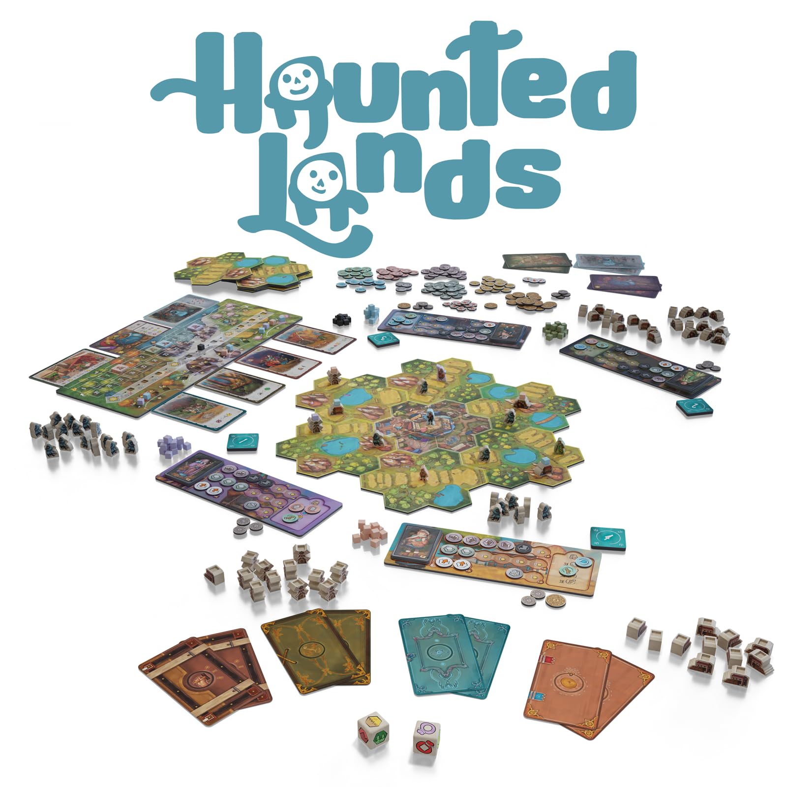 SD GAMES Juego De Mesa Haunted Lands