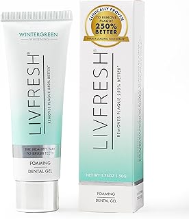 Toothpaste Gel, Clinically Proven to Remove Plaque 250% Better, Improves Gum Health 190% Better, Prevents & Reduces Tartar, Freshens Breath, SLS Free, Sugar Free Dental Gel, Wintergreen