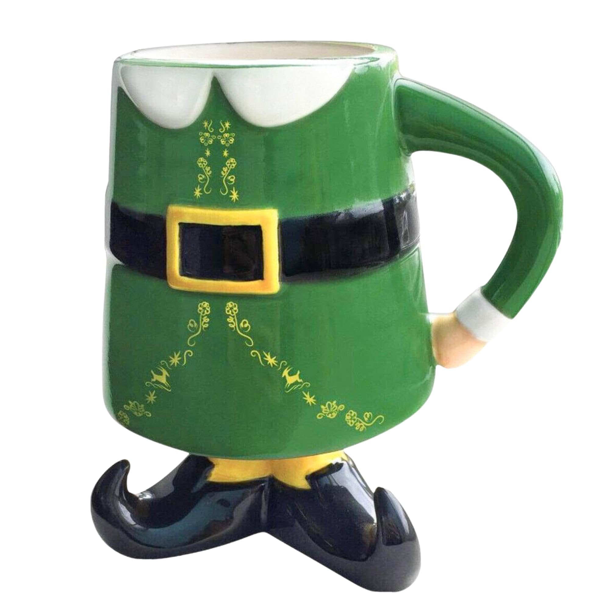 ICUP Elf Buddy Feet 15.5 oz Ceramic Molded Mug