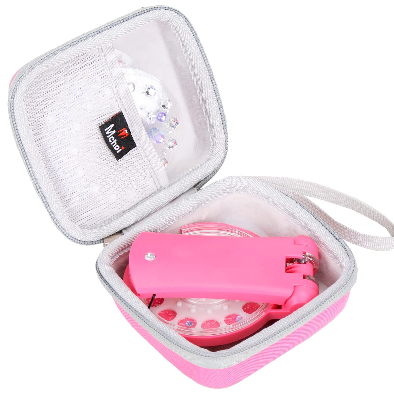 Mchoi Hard Travel Case Fits for Blinger Dazzling Starter Kit, Blinger Kids Glam Collection Starter Kit Storage Bag, Case Only