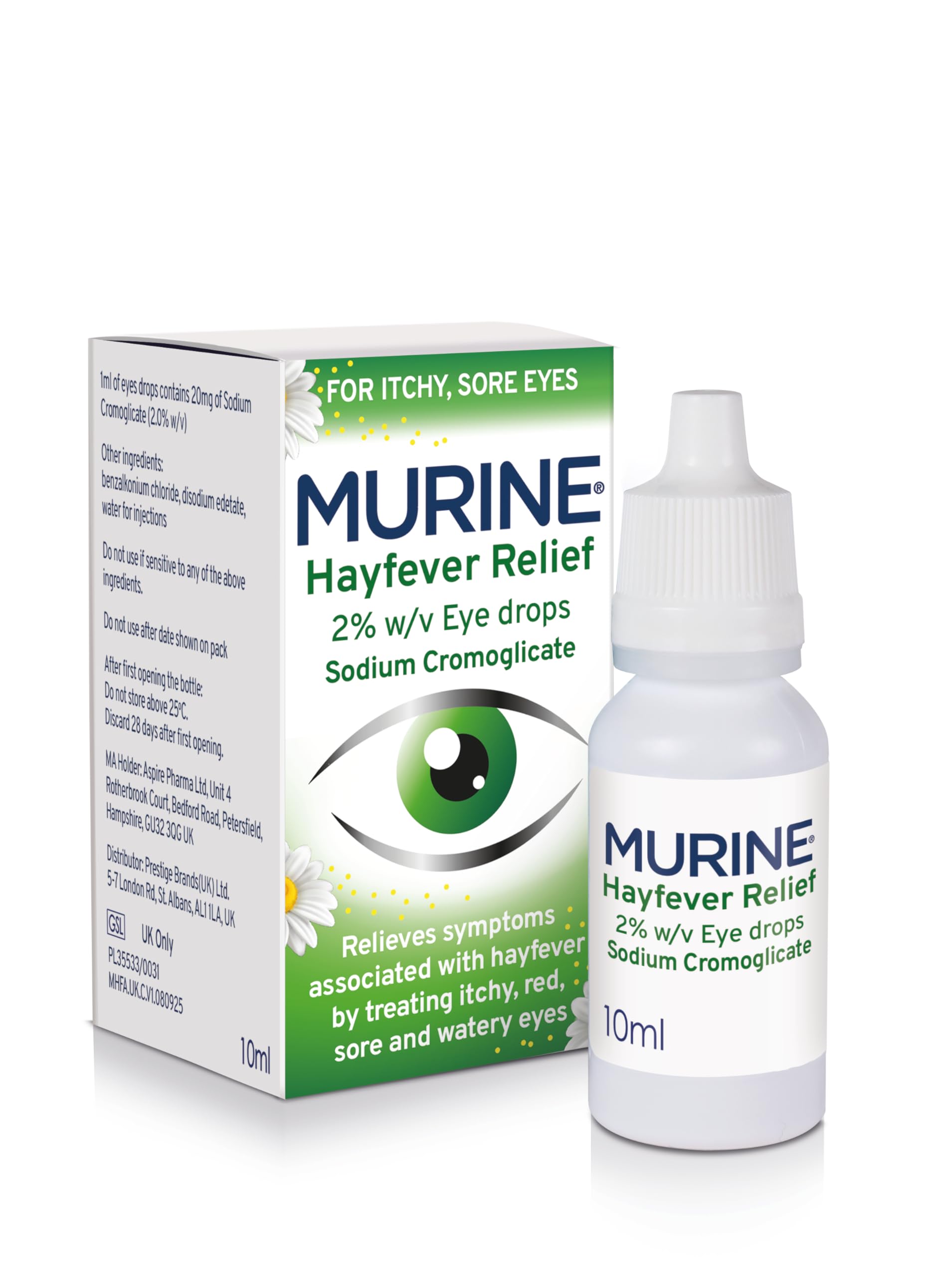 MURINE HAYFEVER RELIEF EYE DROPS  10ML
