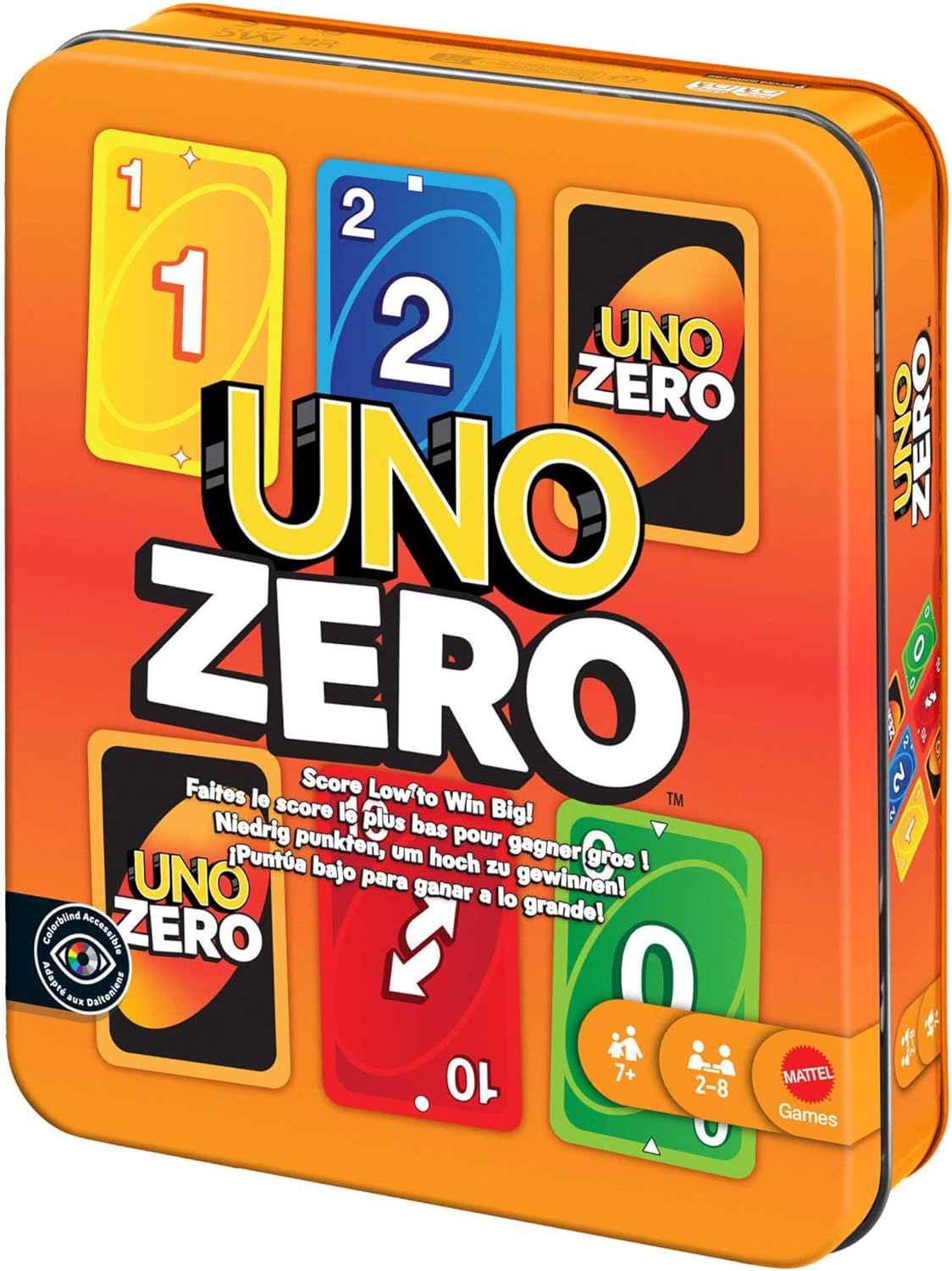 Mattel Games UNO Zero Card Game