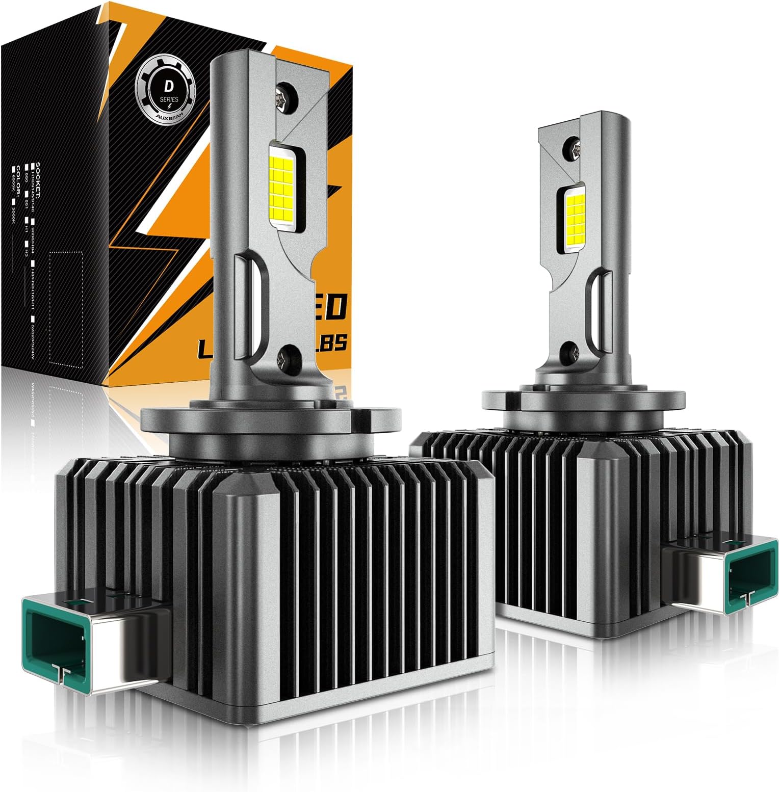 Auxbeam 2025 D3S D3R Fog Lights for Off-road Use, Plug and Play