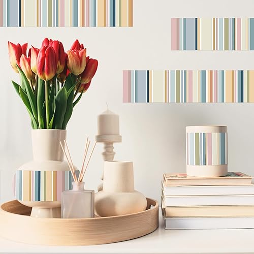 Vista 54 de Containlol Bordes de aula para tablón de anuncios, 118 pies, temática de animales de safari con ribete festoneado, tablero de anuncios colorido