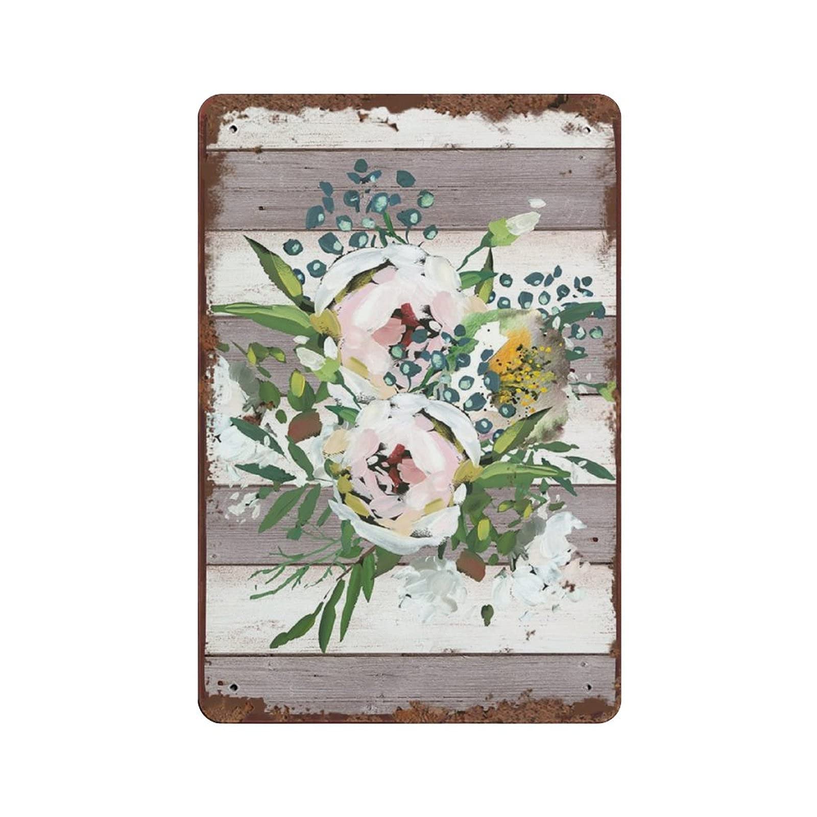Farmhouse Decor Metal Signs, Fun Poster For Bar Kitchen Cafe Farmhouse Wall Decor 12x8 Inch