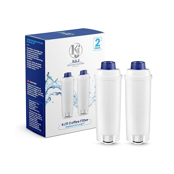 Buy K&J Replacement DeLonghi Water Filter for the Perfect Espresso