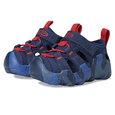 KEEN Kids Hyperport H2 (Toddler) Kids Shoes Naval Academy/Red Carpet