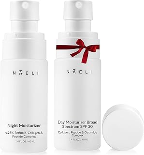 NAELI Hidratante facial SPF 30 y crema de ret...