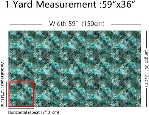 Vista 25 de Erosebridal The Yards - Tela floral de The Yard, tela de decoración de hojas retro, tela de tapicería de flores de hortensias de abejas de granja