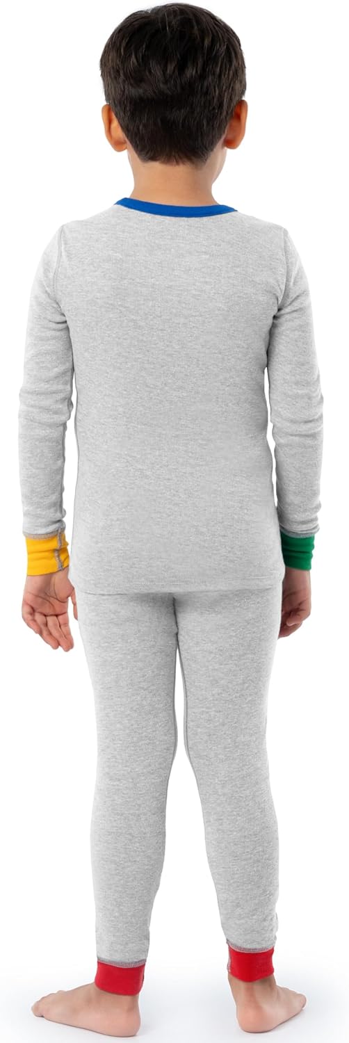 Fruit of the Loom boys 4-piece Tight Fit Pajama Set - Image 2