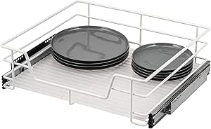 Bremermann Teleskopschubladen 2er Set 60cm - Nachrüstschubladen Für Küche & Bad