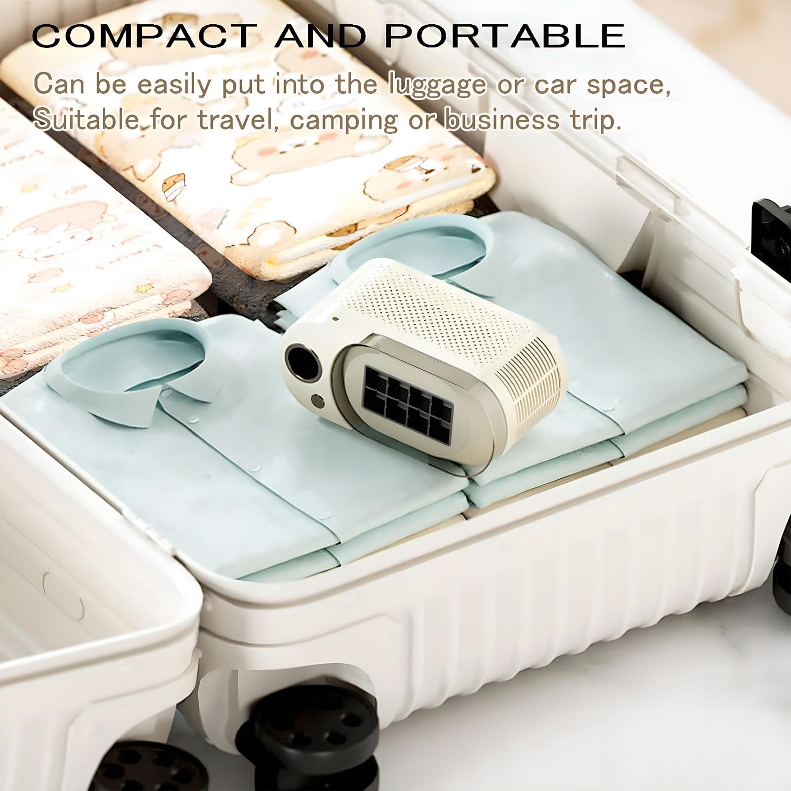 Máquina De Fabricante De Hielo De Encimera Portátil, Mini Fabricante De Hielo Compacto Con Dos Modos De Carga, 8 Cubos En 10 Minutos, Para Oficina, Hogar, Campamento, Rv, Automóvil Y Viaje purple