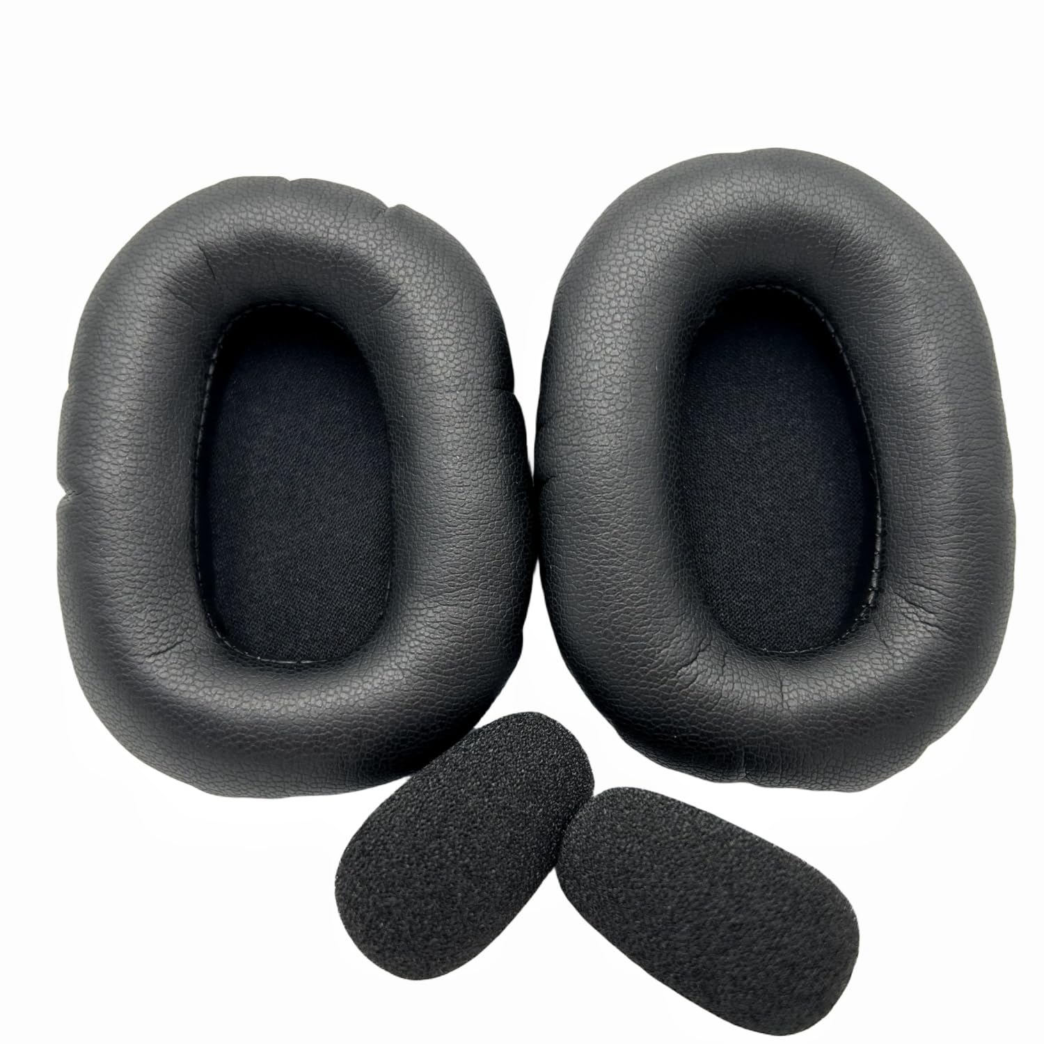 B650-xt Almohadillas de repuesto para auriculares con espuma viscoelástica compatibles con VXI BlueParrott B650-XT Auriculares inalámbricos Bluetooth con cancelación de ruido, piel de