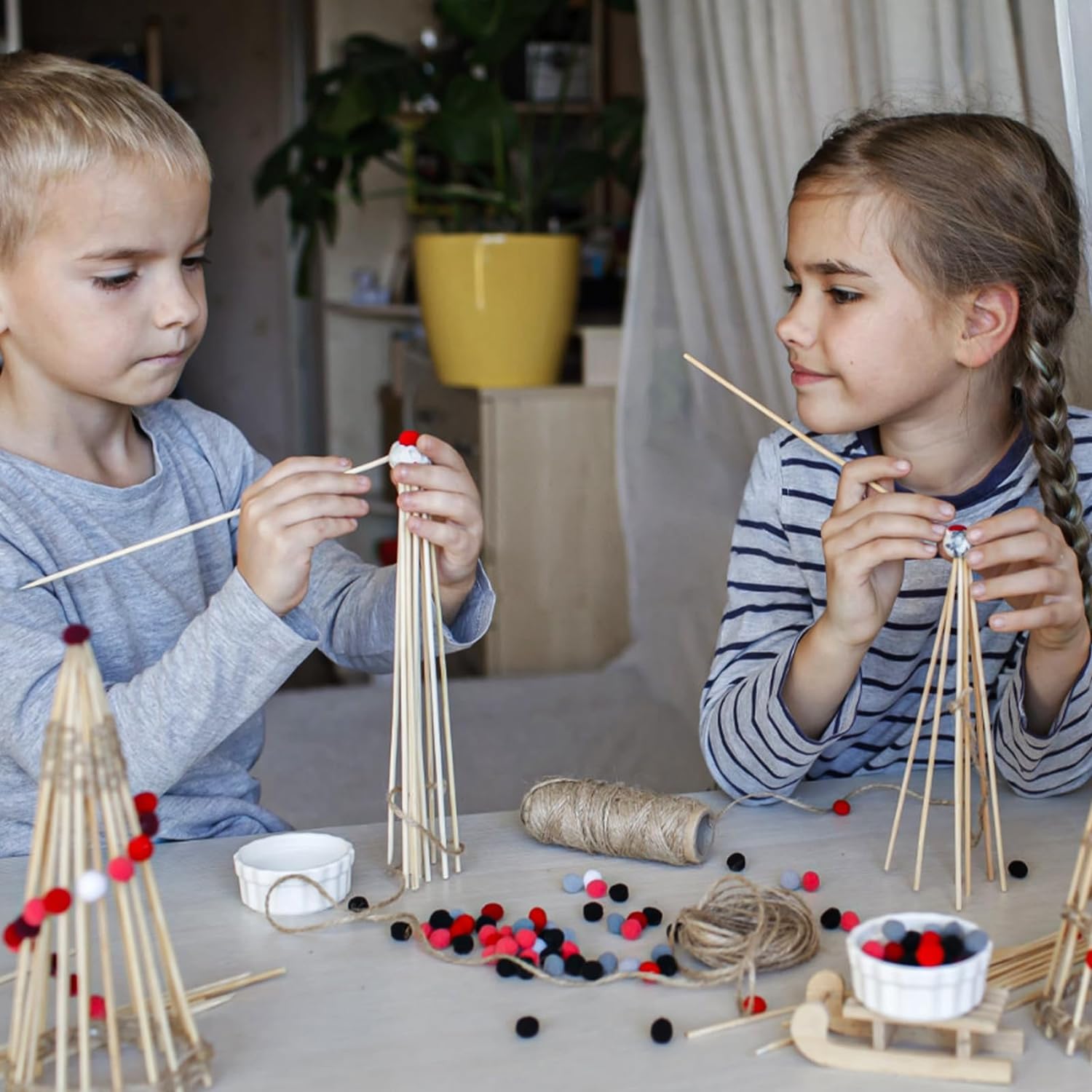 Bastoncini Legno Rotondi 60 Bastoncini Di Legno Rotondi Per Fai Da Te - 30cm X 8mm - Per Artigianato, Diffusori E Decorazioni Diffusore Bastoncini - Foto 2