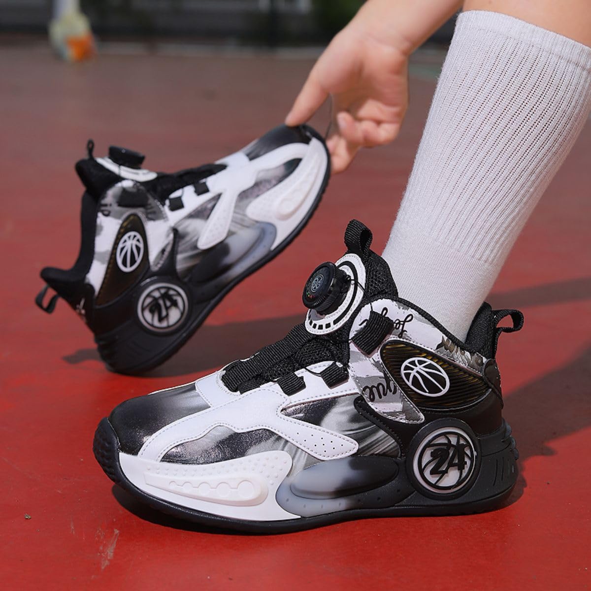 Scarpe da Basket per Bambini Scarpe da Basket per Ragazzi Scarpe da Basket per Ragazze Scarpe Sportive per Bambini Scarpe da Corsa Atletiche