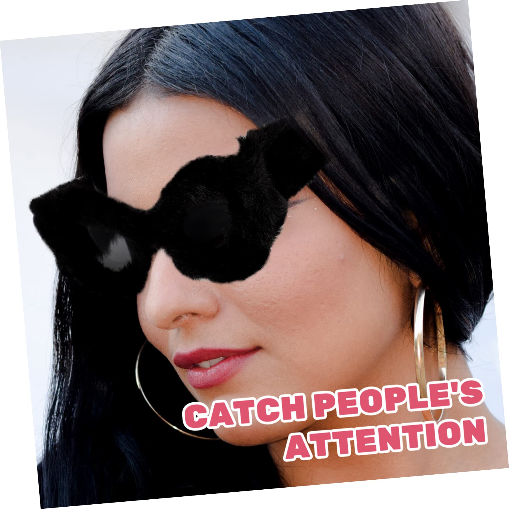GALPADA 5stücke Plüsch Sonnenbrille Für Partys Lustige Eyewear Als Dekoration Und Fotorequisiten Für Erwachsene Für Faschingsfeiern Musikfestivals Und Maskeraden
