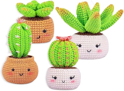 TMYIOYC Kit de ganchillo para principiantes, kit de tejido de ganchillo todo en uno, kit de inicio de ganchillo para adultos y niños con tutoriales