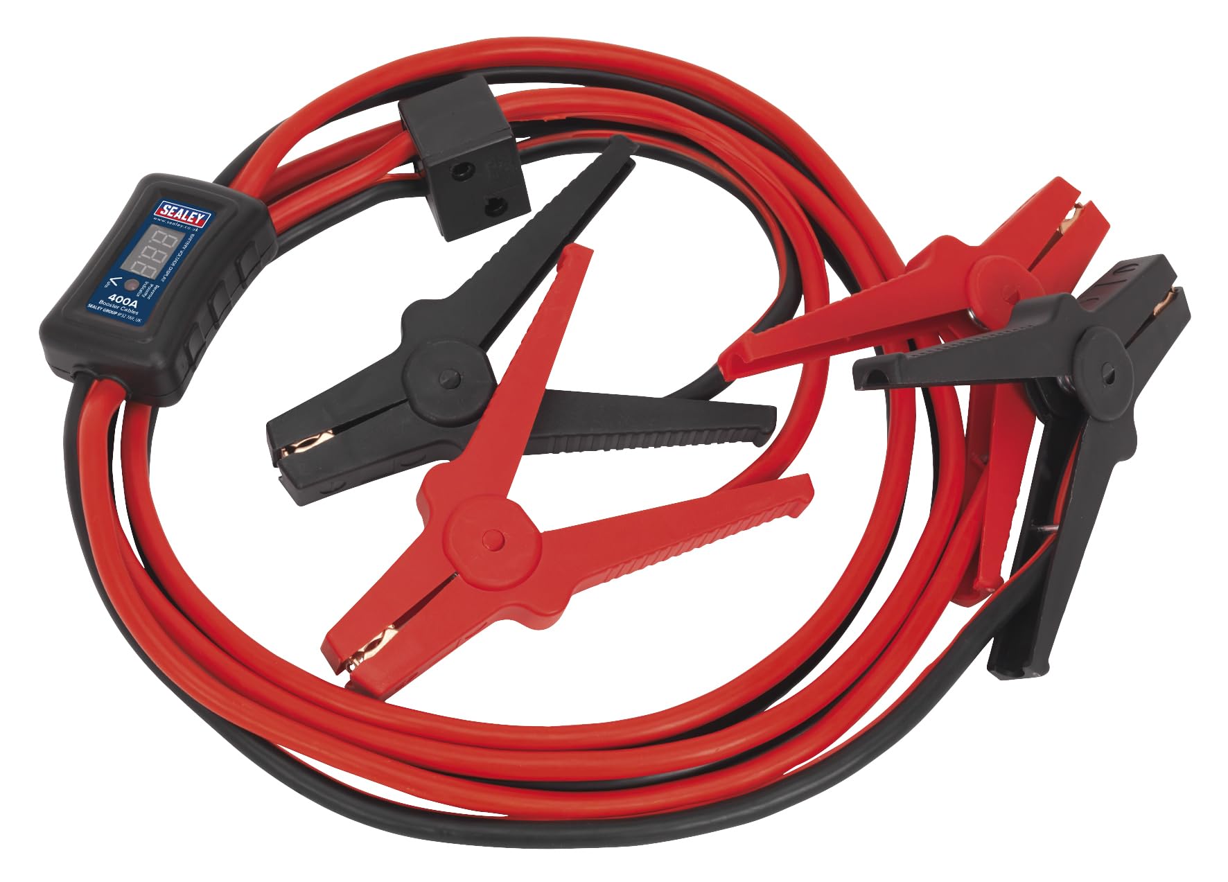 Sealey bc16403sr Cables de Arranque 16 mm² x 3 m CCA 400 Amp con Electronics protección
