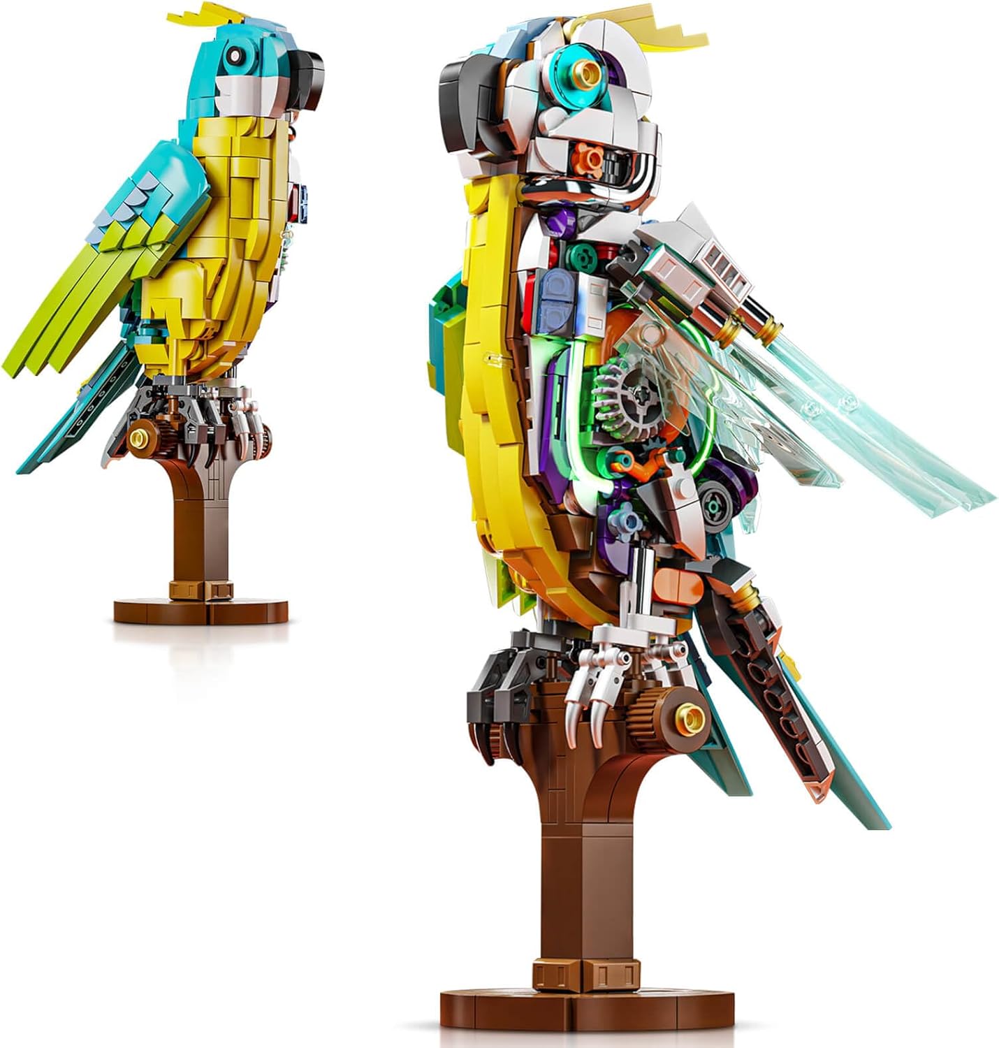 Amazon com: Finger Rock Creator Parrot Building Set Ideas Mechanical