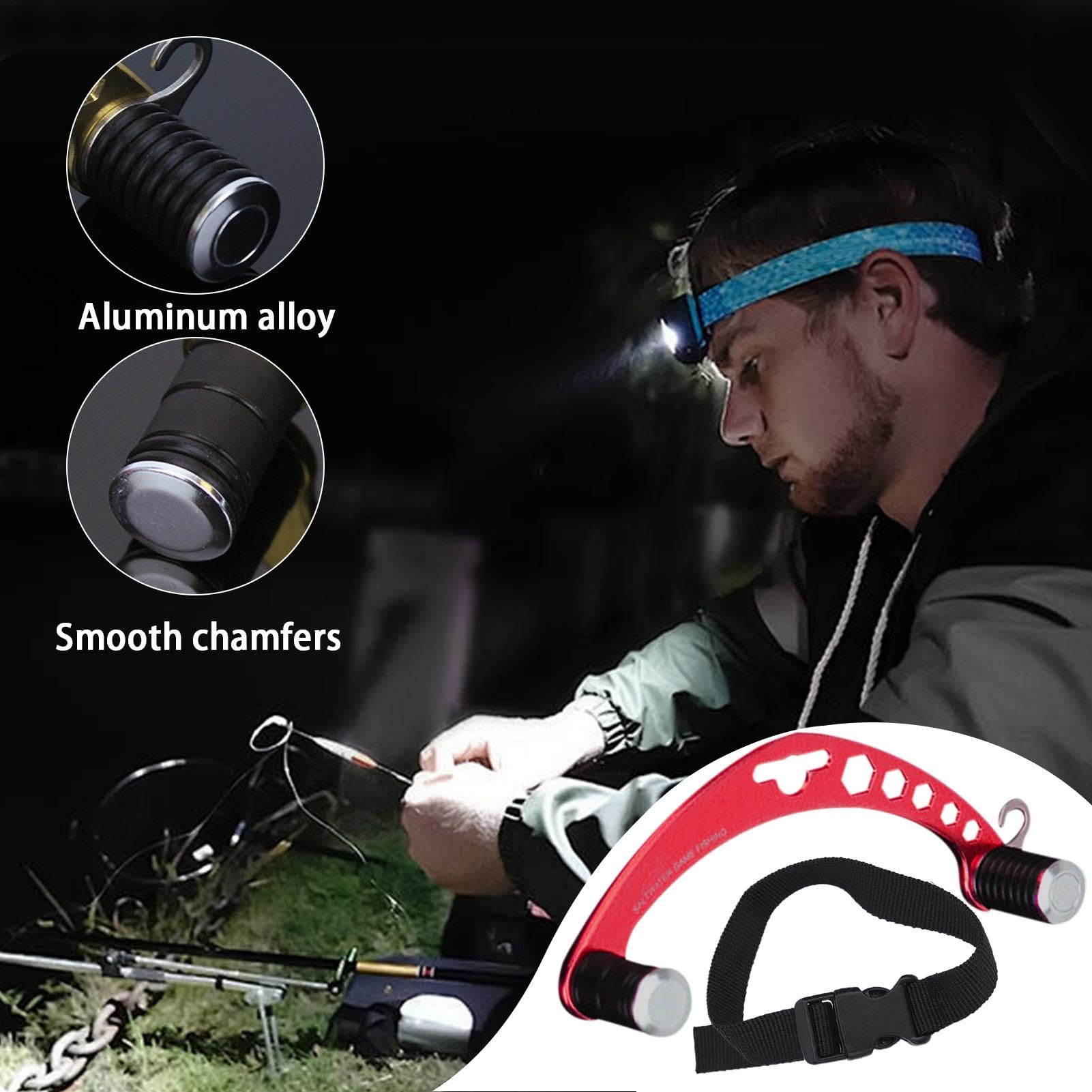 Herramienta Anudadora De Pesca Ligera Resistente Al Desgaste Portátil | Equipo De Atado Para Aparejos Herramientas De Pesca Portátiles Y Accesorios Para Pescadores Deportivos