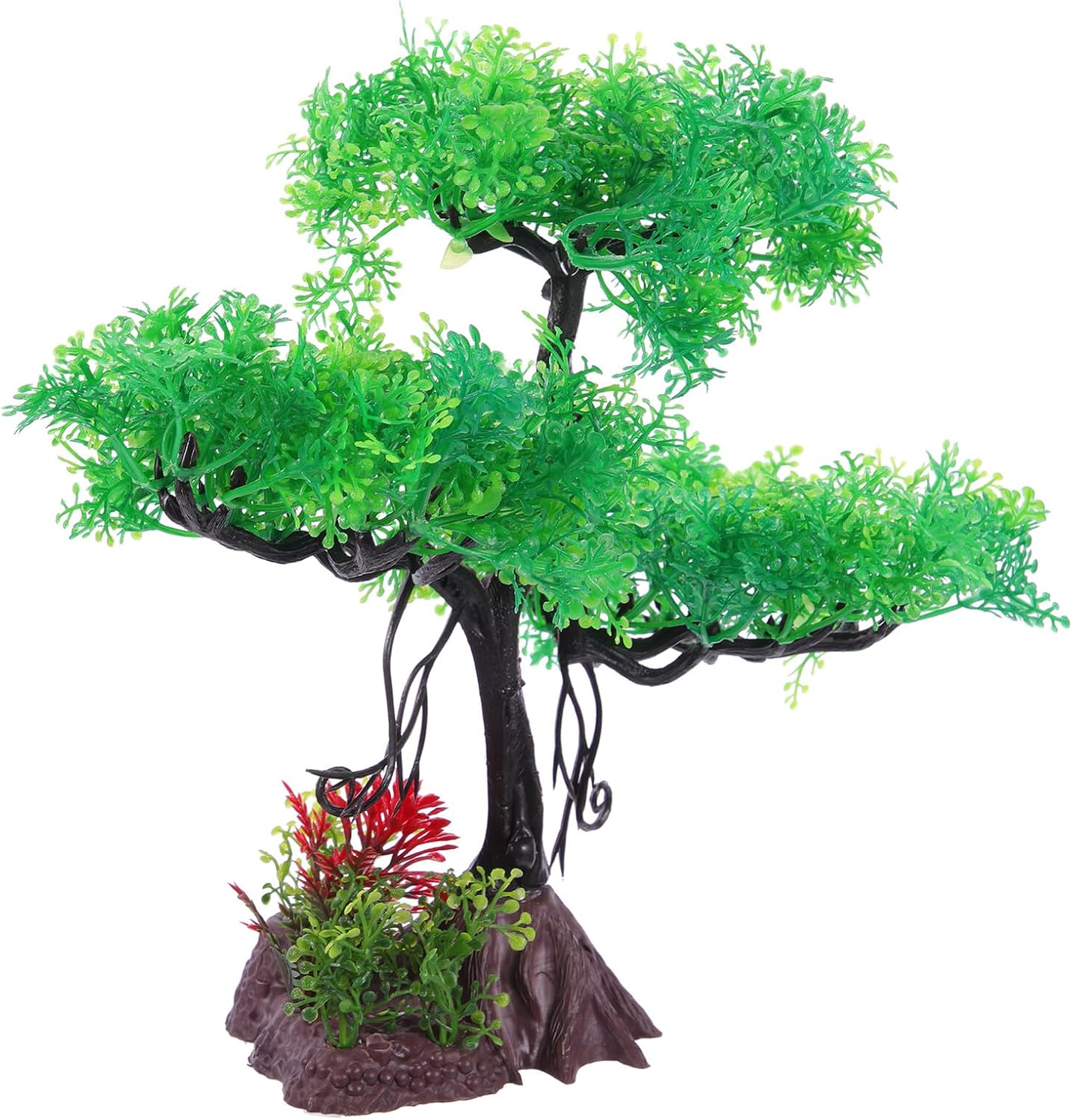 Artificial Fish Tank Plants Aquarium Decoration Plastic Aquarium Plant Decor for Fish Tank Aquatic Supplies