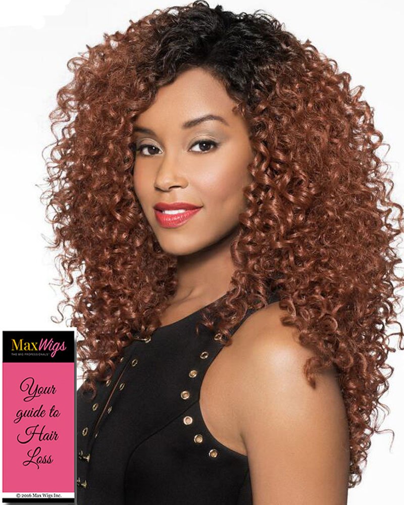 Melina Wig Color FS4/30 Foxy Silver Wigs 22" Long Curly Ringlets Human Hair