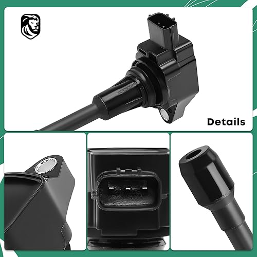 Miniatura 7 de YHTAUTO Repuesto de bobina de encendido para Nissan Altima 2007-2018, Rogue 2008-2020, Sentra Cube Versa Pathfinder, Infiniti M56 FX50 Q70 QX60 QX70