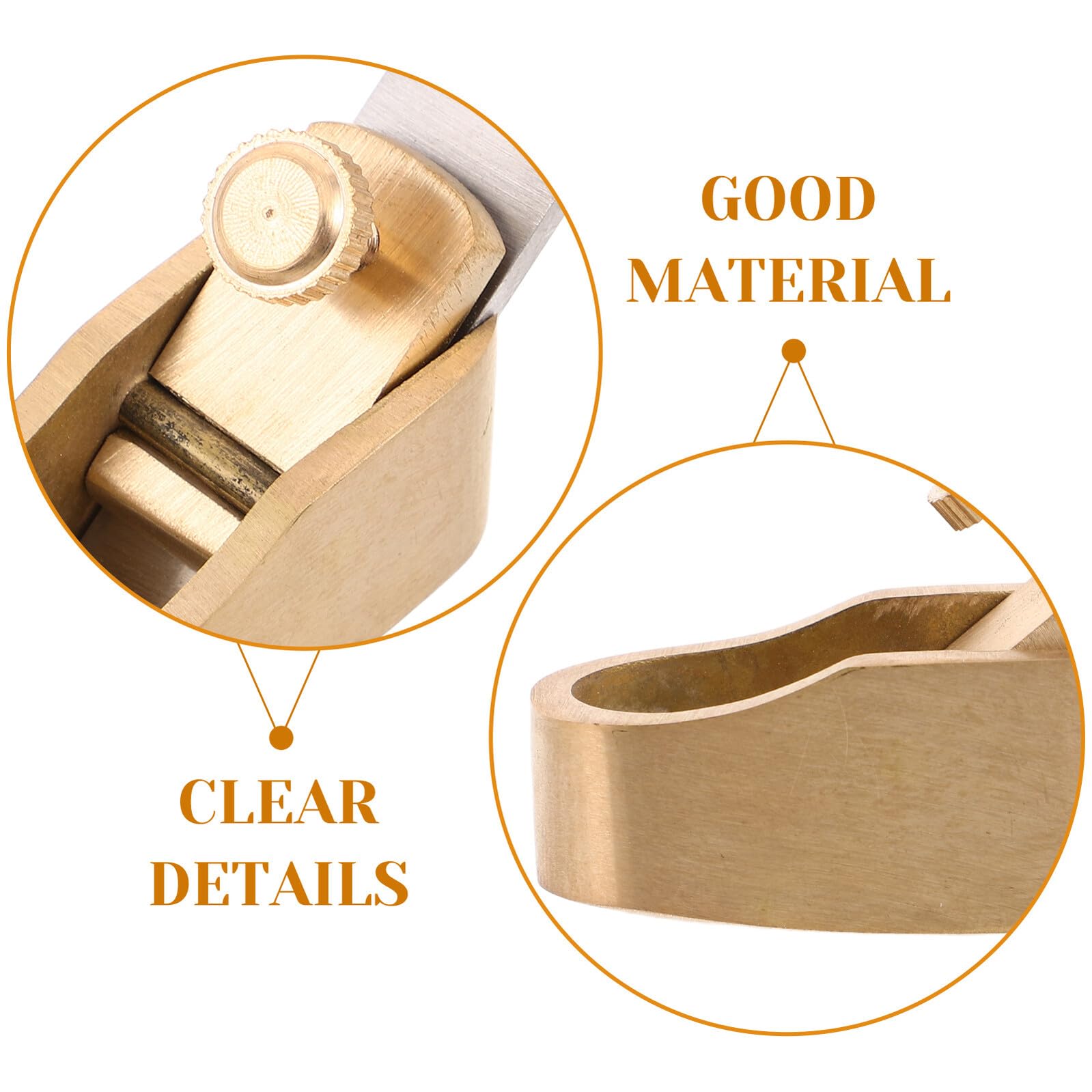 Rabot à Bois en Laiton pour Fabrication de Violon, Outil de Précision à Pouce pour Luthier, Fonctionnement Fluide, pour Ateliers et Fabrication sur Site
