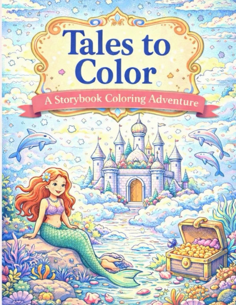 Tales To Color: A Whimsical Fairytale Coloring Book for All Ages