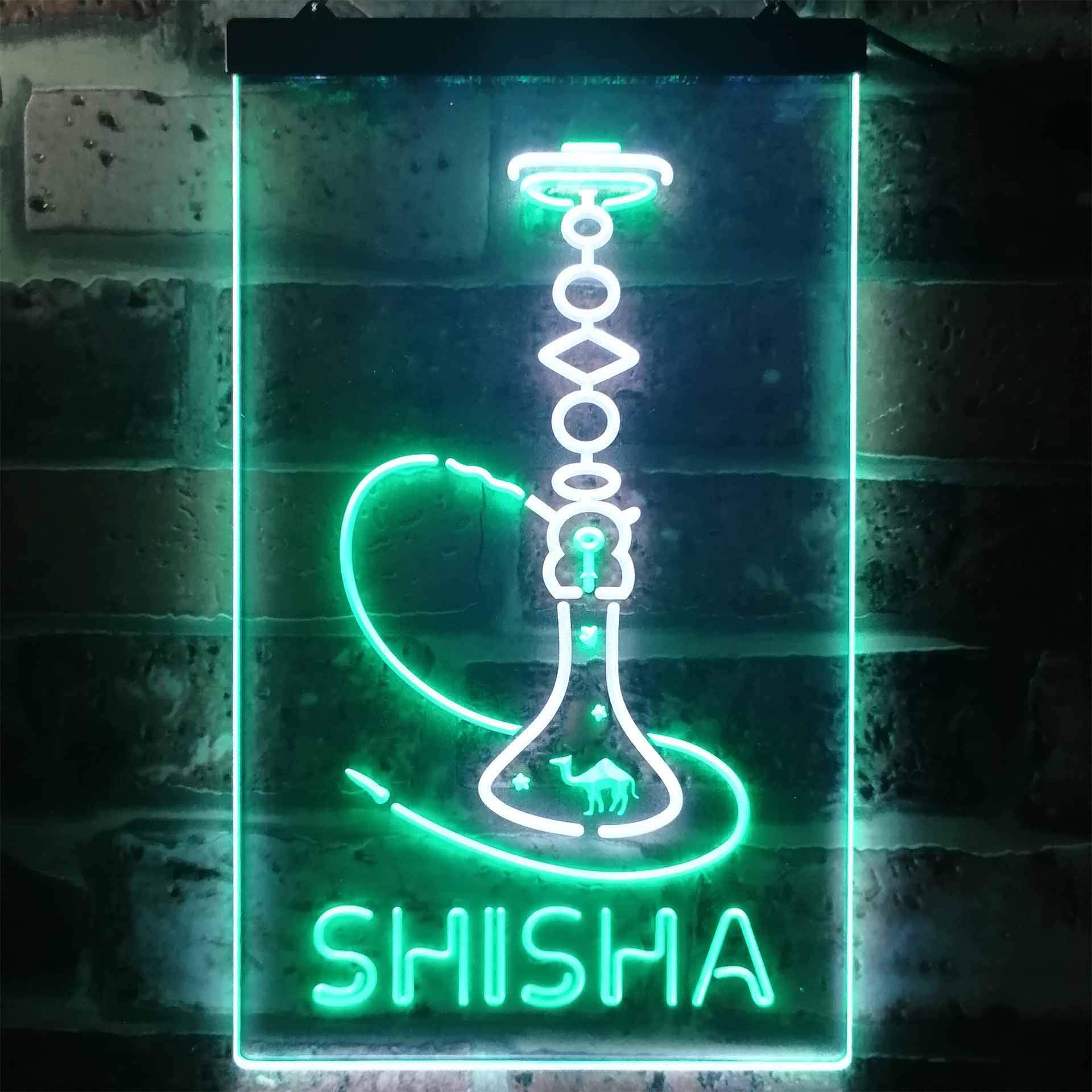 Amazon | Hookah Shisha Shop Home Room Man Cave Décor Dual Color
