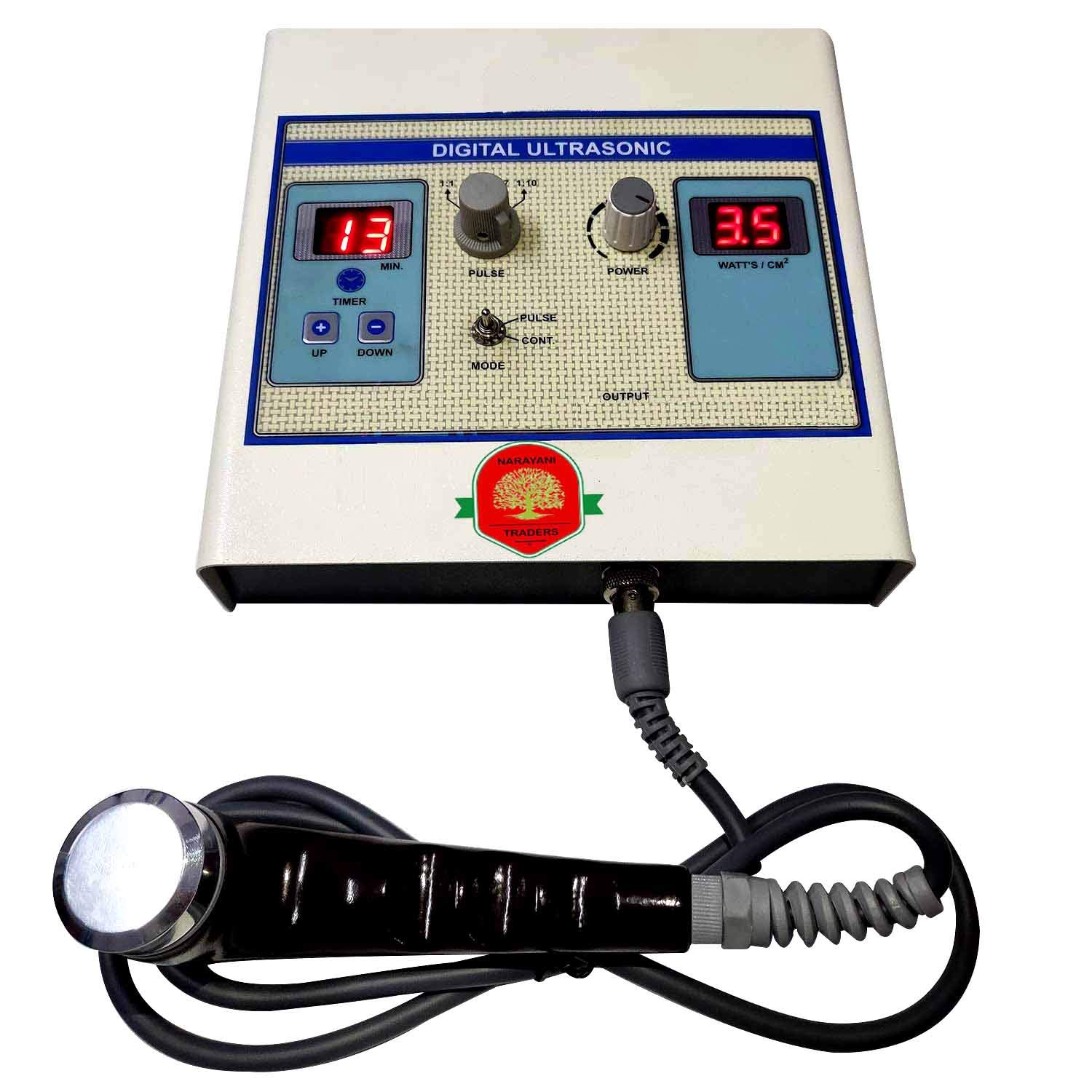 WHC Wellness Health Cure Electrotherapy/Physiotherapy Mini Ultrasound/Therapeutic Ultrasonic Therapy Machine for Pain Relief