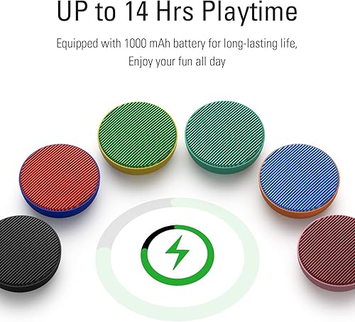 Miniatura 3 de Vifa Altavoz Bluetooth de la ciudad, altavoz inalámbrico portátil, Bluetooth 5.0emparejamiento dualIPX4 impermeable, audio de alta fidelidad y