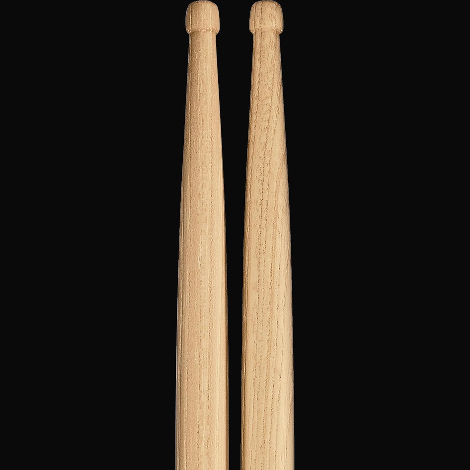 Meinl Stick & Brush Drumsticks, Hybrid 8A Half Brick (6 Pairs, 5 Plus 1 Free) — American Hickory with Acorn/Barrel Shape Wood Tip — Made in Germany (SB132-6)