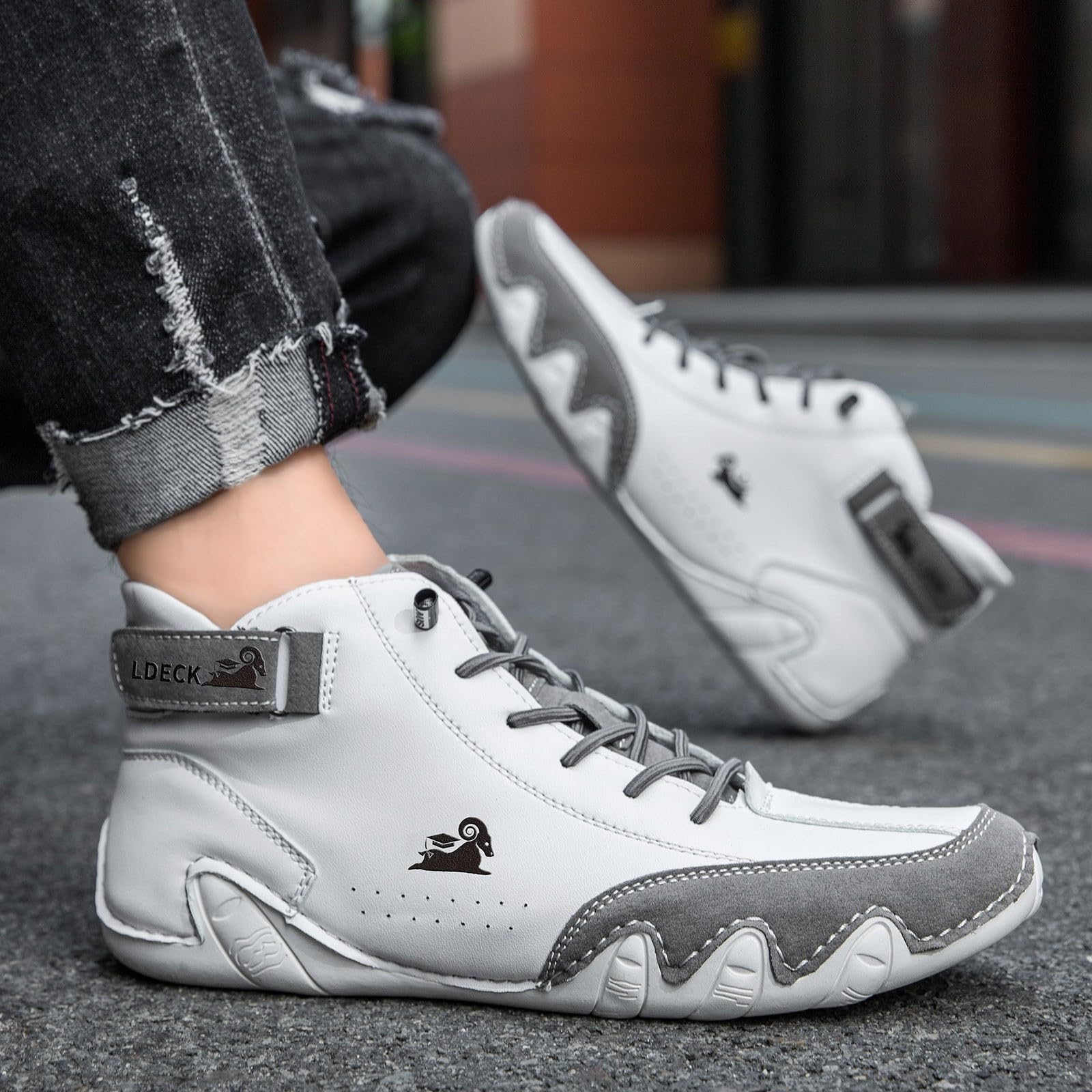 Zapatillas de Deporte Hombre Caminar Bambas Sneakers Comodos Zapatos Casuales con Plataforma Caminar Bambas Gimnasio Zapatos de Cordones al Aire Libre Vestir Zapatillas para Entrenamiento al Aire